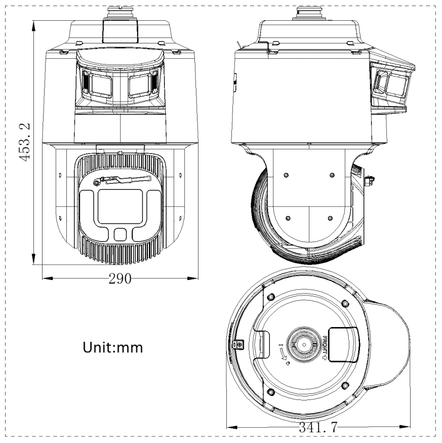 Hikvision DS-2SF8C442MXS-DLW 4MP IP Dual-lens TandemVu PTZ 42X Zoom